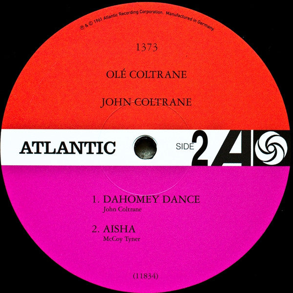 John Coltrane : Olé Coltrane (LP, Album, Mono, RE, 180)