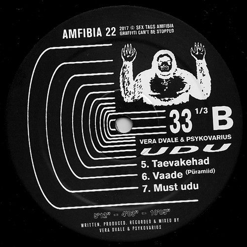 Vera Dvale & Psykovarius : Udu (LP, Album)