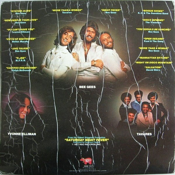 Various : Saturday Night Fever (The Original Movie Sound Track) (2xLP, Album, Ltd, Sil)