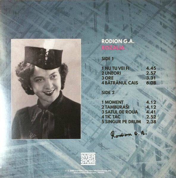 Rodion G. A. : Rozalia (LP, Album)