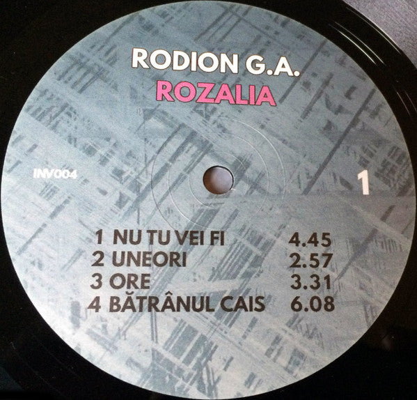 Rodion G. A. : Rozalia (LP, Album)