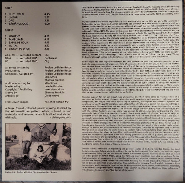 Rodion G. A. : Rozalia (LP, Album)