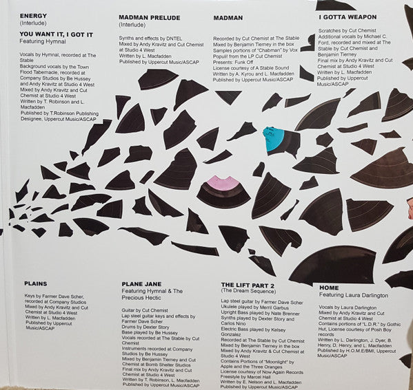 Cut Chemist : Die Cut (2xLP, Album)