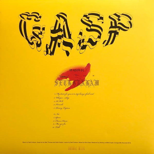 Seth Graham : Gasp (LP, Album)