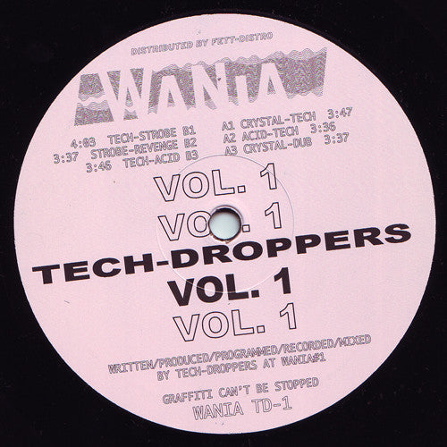Tech-Droppers : Tech-Droppers Vol. 1 (12")