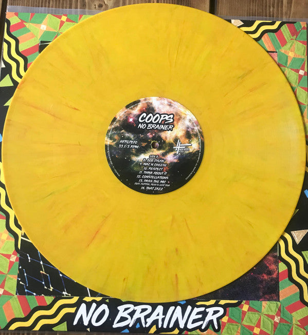 Coops (3) : No Brainer  (LP, Album, Ltd, Yel)
