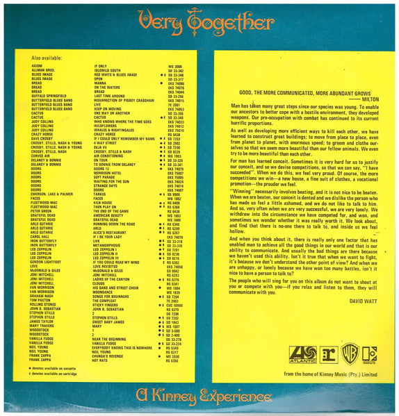 Various : Very Together (LP, Comp)