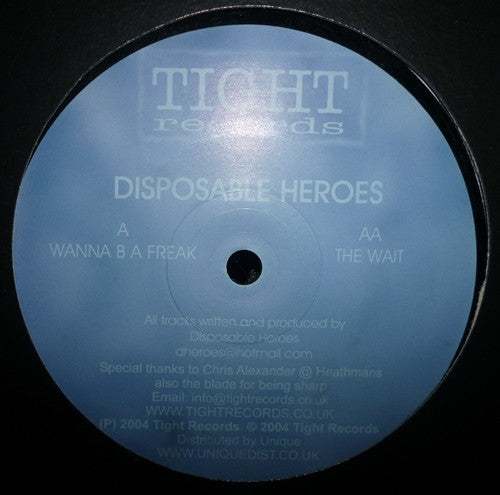 Wanna B A Freak / The Wait (12