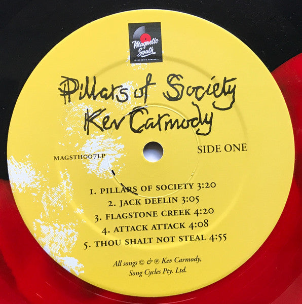 Kev Carmody : Pillars of Society (LP, Album, RE, RM, S/Edition, Col)