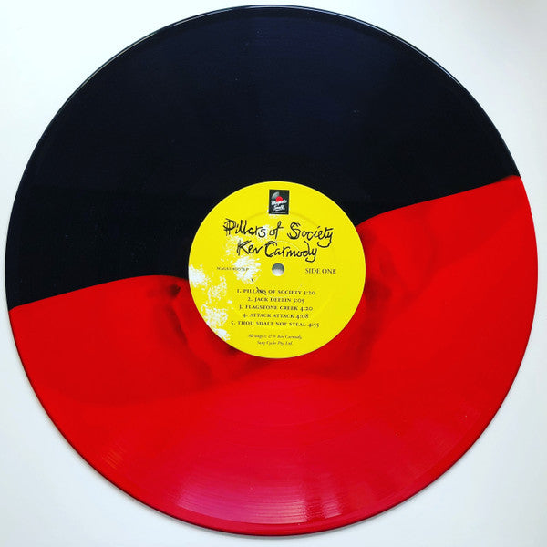 Kev Carmody : Pillars of Society (LP, Album, RE, RM, S/Edition, Col)
