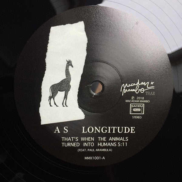 As Longitude : That's When The Animals Turned Into Humans (12", EP)