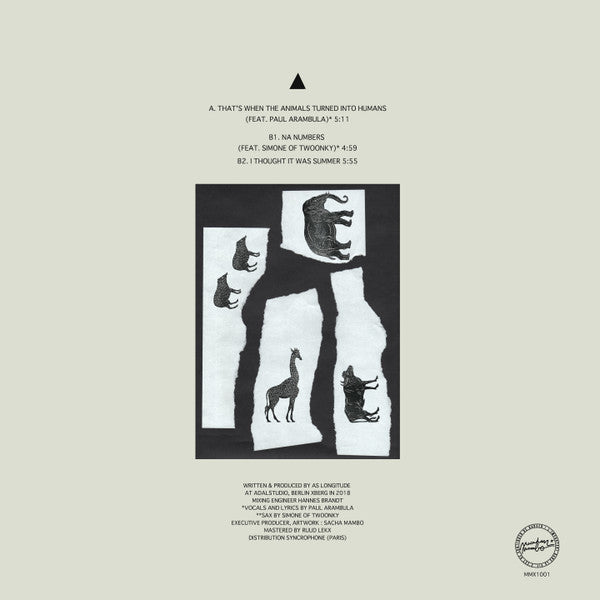 As Longitude : That's When The Animals Turned Into Humans (12", EP)