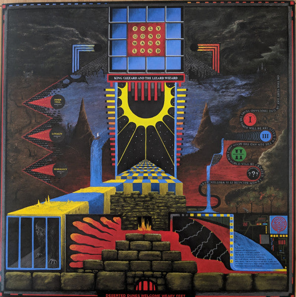 King Gizzard And The Lizard Wizard : Polygondwanaland (LP, Album, Gol)
