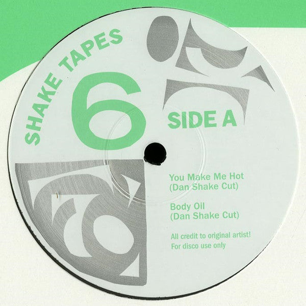 Shake Tapes* : Volume 6 (12", Ltd, 180)