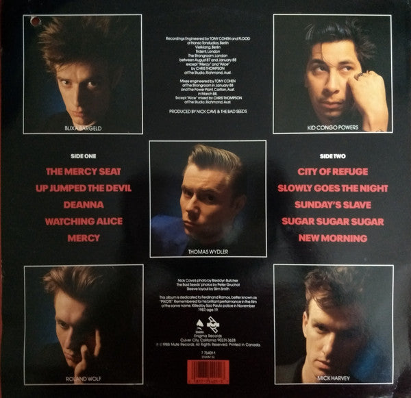 Nick Cave & The Bad Seeds : Tender Prey (LP, Album, All)