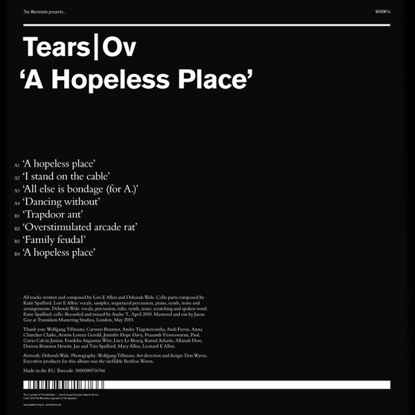 Tears|Ov : A Hopeless Place (LP, Ltd)