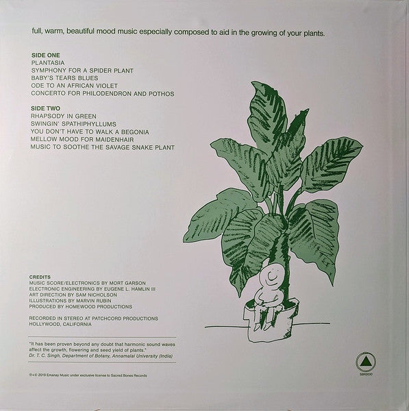 Mort Garson : Mother Earth's Plantasia (LP, Album, Ltd, RE, Tip)