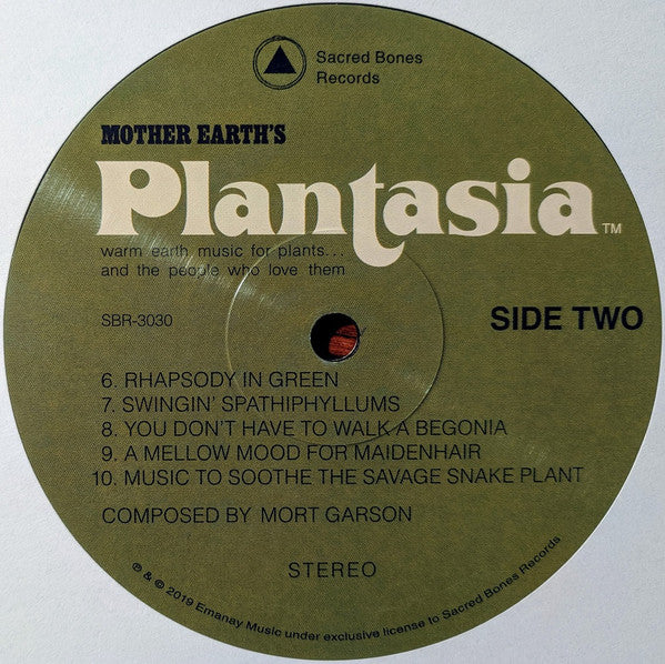 Mort Garson : Mother Earth's Plantasia (LP, Album, Ltd, RE, Tip)