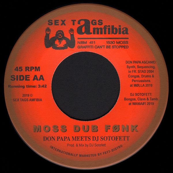 Kambo Super Sound / Don Papa Meets DJ Sotofett : Kraaka 7AM / Moss Dub Fønk (7")