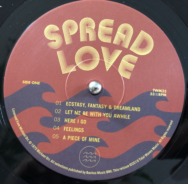 Harris & Orr : Spread Love (LP, Album, Ltd, RE, RM, 180)