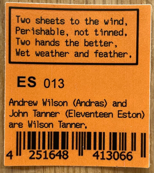 Wilson Tanner : II (LP, Album)