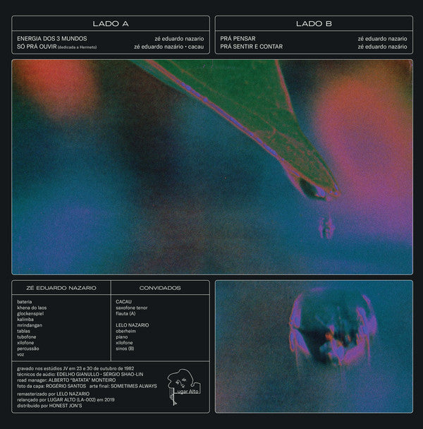 Zé Eduardo Nazario : Poema Da Gota Serena (LP, RE, RM)