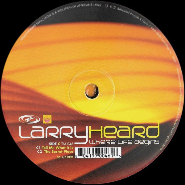Larry Heard : Where Life Begins (2x12", Album)