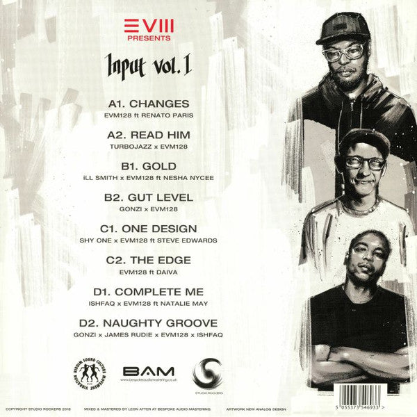 EVM128 : Input Vol. I (2x12", Album)