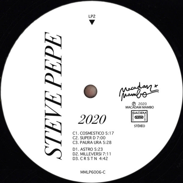 Steve Pepe : 2020 (2xLP, Album)