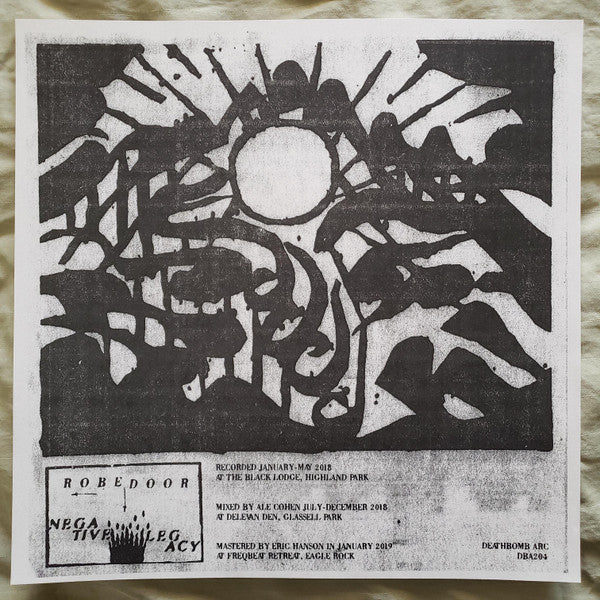 Robedoor : Negative Legacy (LP, Album, Ltd)