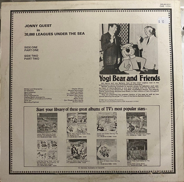 Jonny Quest : Jonny Quest In 20,000 Leagues Under The Sea (LP, RE)