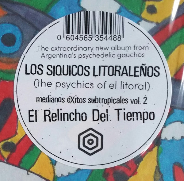 Los Siquicos Litoraleños : Medianos Éxitos Subtropicales Vol. 2 (El Relincho Del Tiempo) (LP, Album)