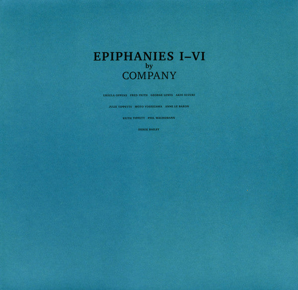 Company (2) : Epiphanies I-VI (2xLP, Album, RE, RM, Gat)