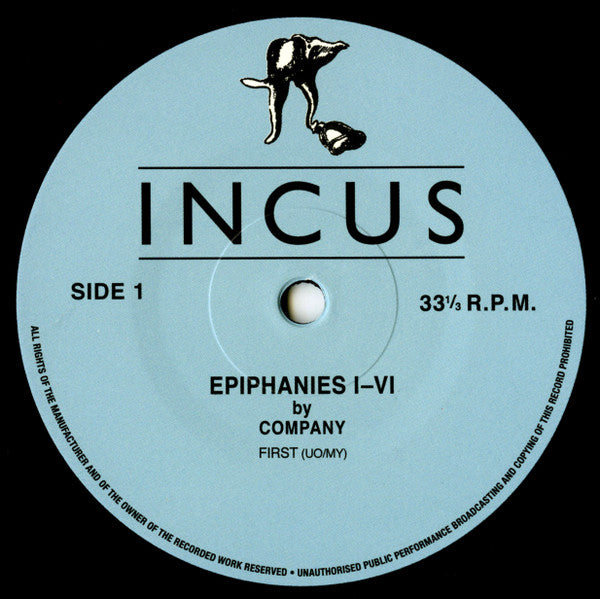 Company (2) : Epiphanies I-VI (2xLP, Album, RE, RM, Gat)