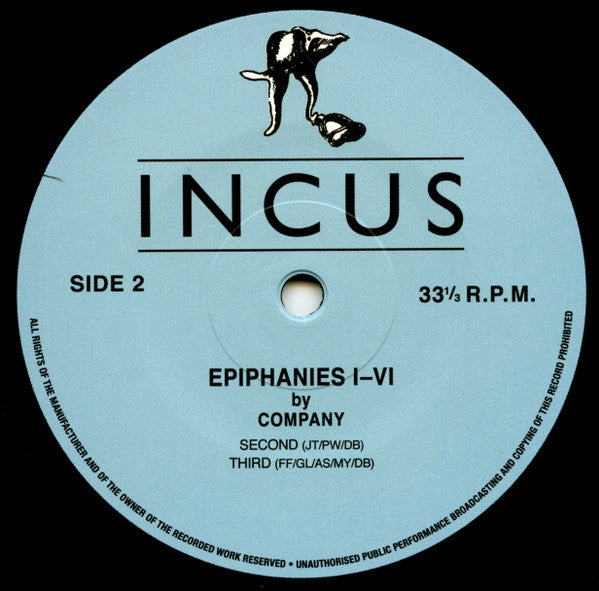 Company (2) : Epiphanies I-VI (2xLP, Album, RE, RM, Gat)