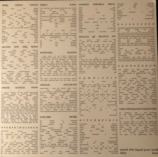 Okay Kaya : Watch This Liquid Pour Itself (LP, Album, Ltd, Cok)