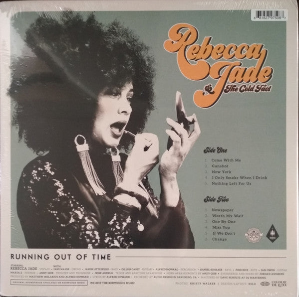 Rebecca Jade & The Cold Fact : Running out of Time (LP, Album, Ltd, Spl)