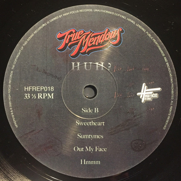 TrueMendous : Huh? (12", EP)