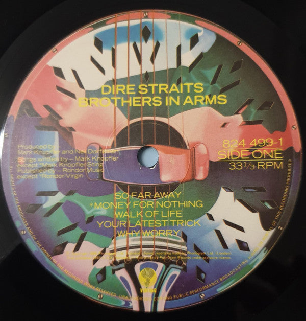 Dire Straits : Brothers In Arms (LP, Album, RE)