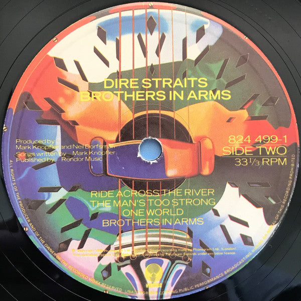 Dire Straits : Brothers In Arms (LP, Album, RE)
