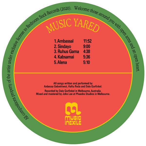 Music Yared (LP) (Mint (M))