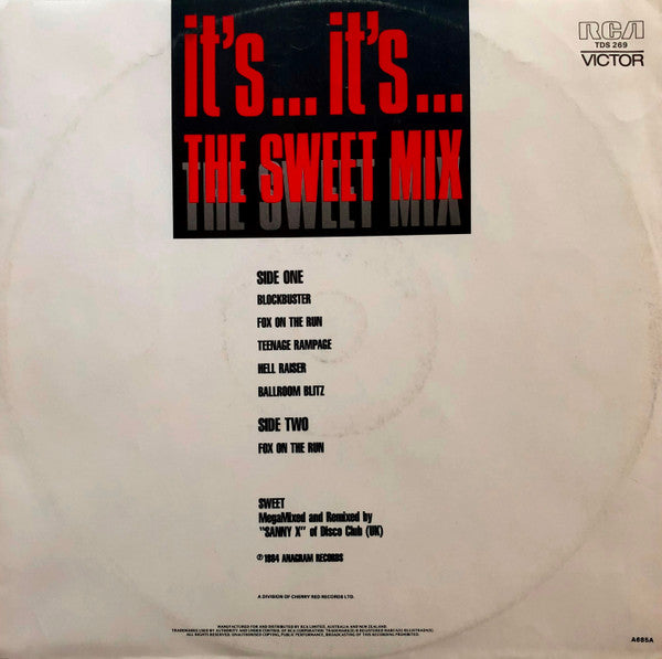 The Sweet : It's It's... The Sweet Mix (12")