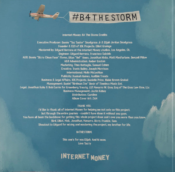 Internet Money : B4 The Storm (LP, Album, Cle)