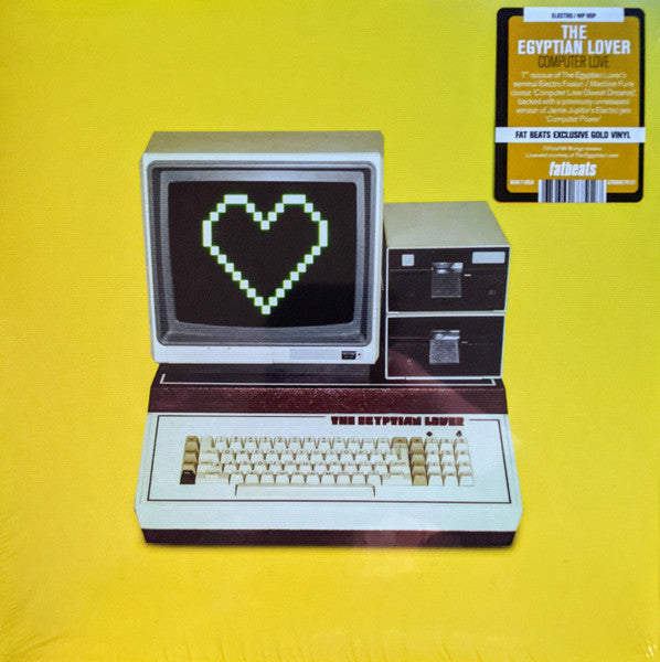 Egyptian Lover And Hanky Panky (2) / Jamie Jupitor : Computer Love (Sweet Dreams) / Computer Power (7", Ltd, RE, Gol)