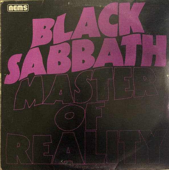Black Sabbath : Master Of Reality (LP, Album, RE)