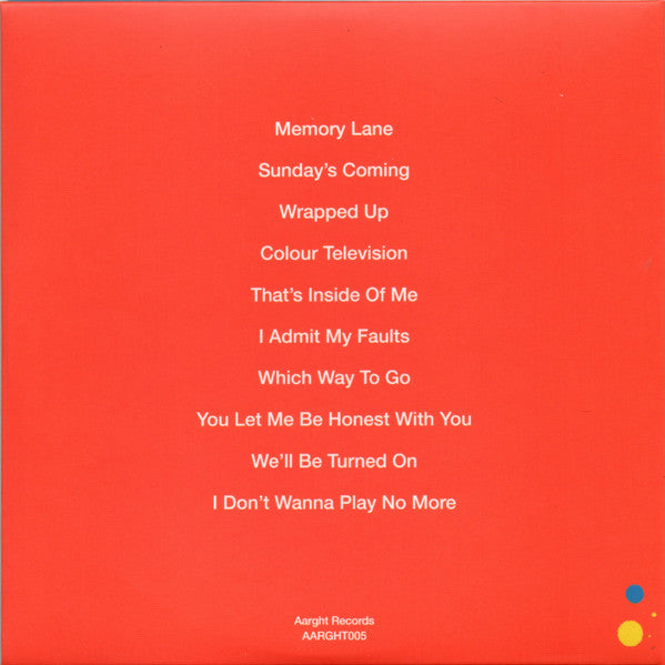 Eddy Current Suppression Ring : Primary Colours (CD, Album, RE)