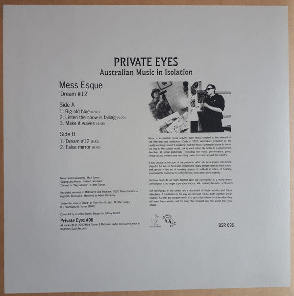 Mess Esque : Dream #12 (LP, Album, Ltd)