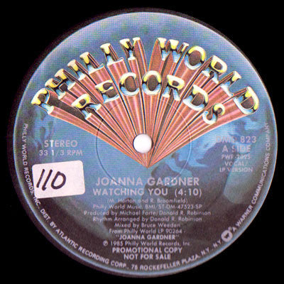 Joanna Gardner : Watching You (12", Promo)