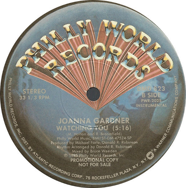 Joanna Gardner : Watching You (12", Promo)