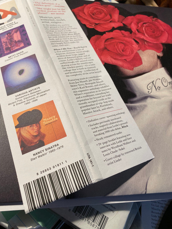 Leslie Winer : When I Hit You - You'll Feel It (2xLP, Comp, RM, Pin)